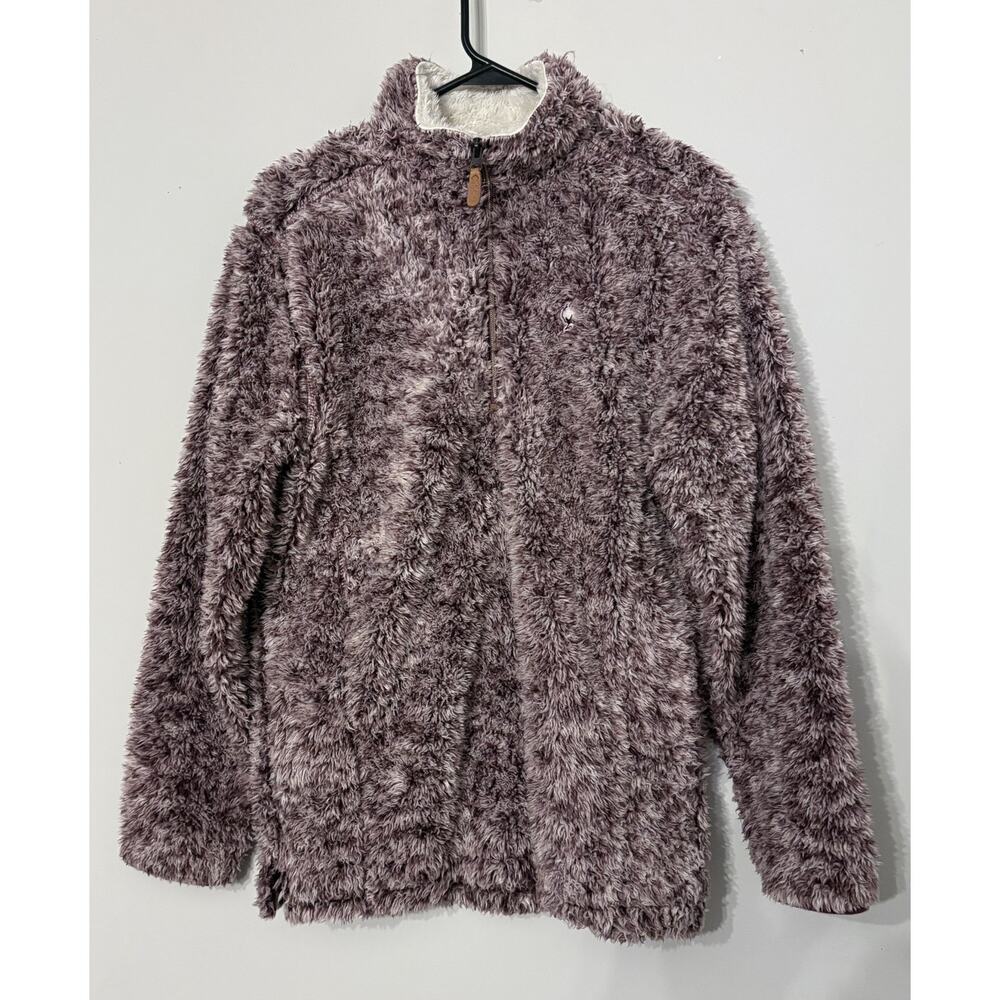 Sherpa Pullover Quarter Zip Women's Size S Southern Shirt Co. Special for winter